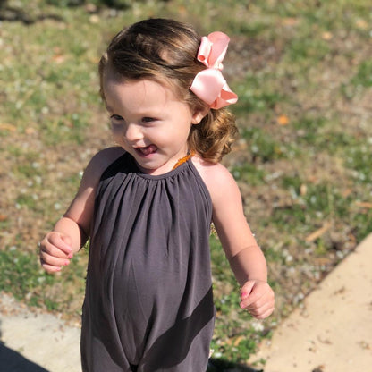 High quality grosgrain ribbon hair bows with secure clips for kids