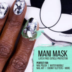Maniology liquid cuticle guard for nail stamping