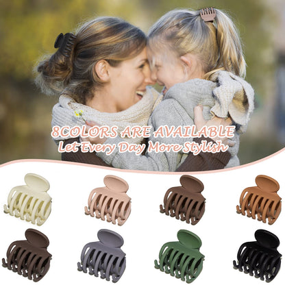 FAMEZA premium imported hair clips being used to pin back bangs during a daily routine.