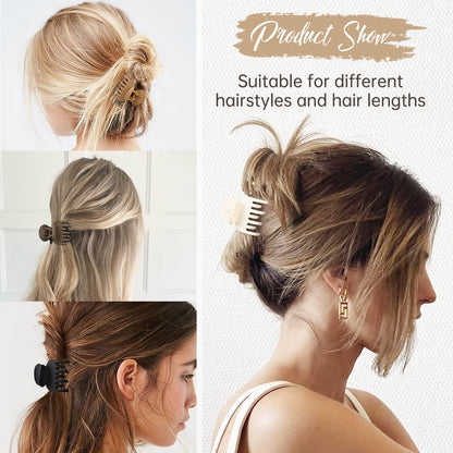 Premium non slip short hair accessories set of four displayed together