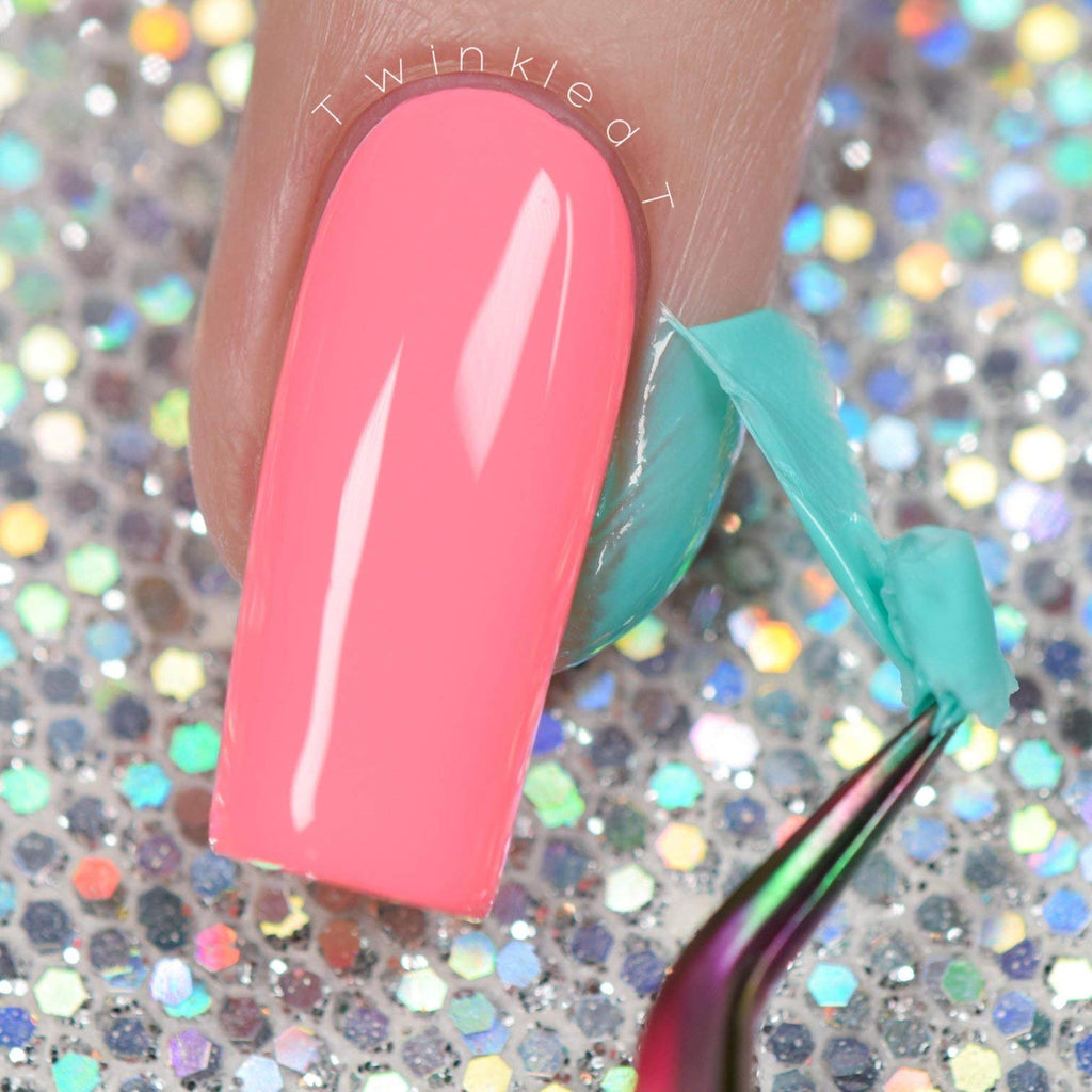 Twinkled T nail art protection liquid latex bottle packaging