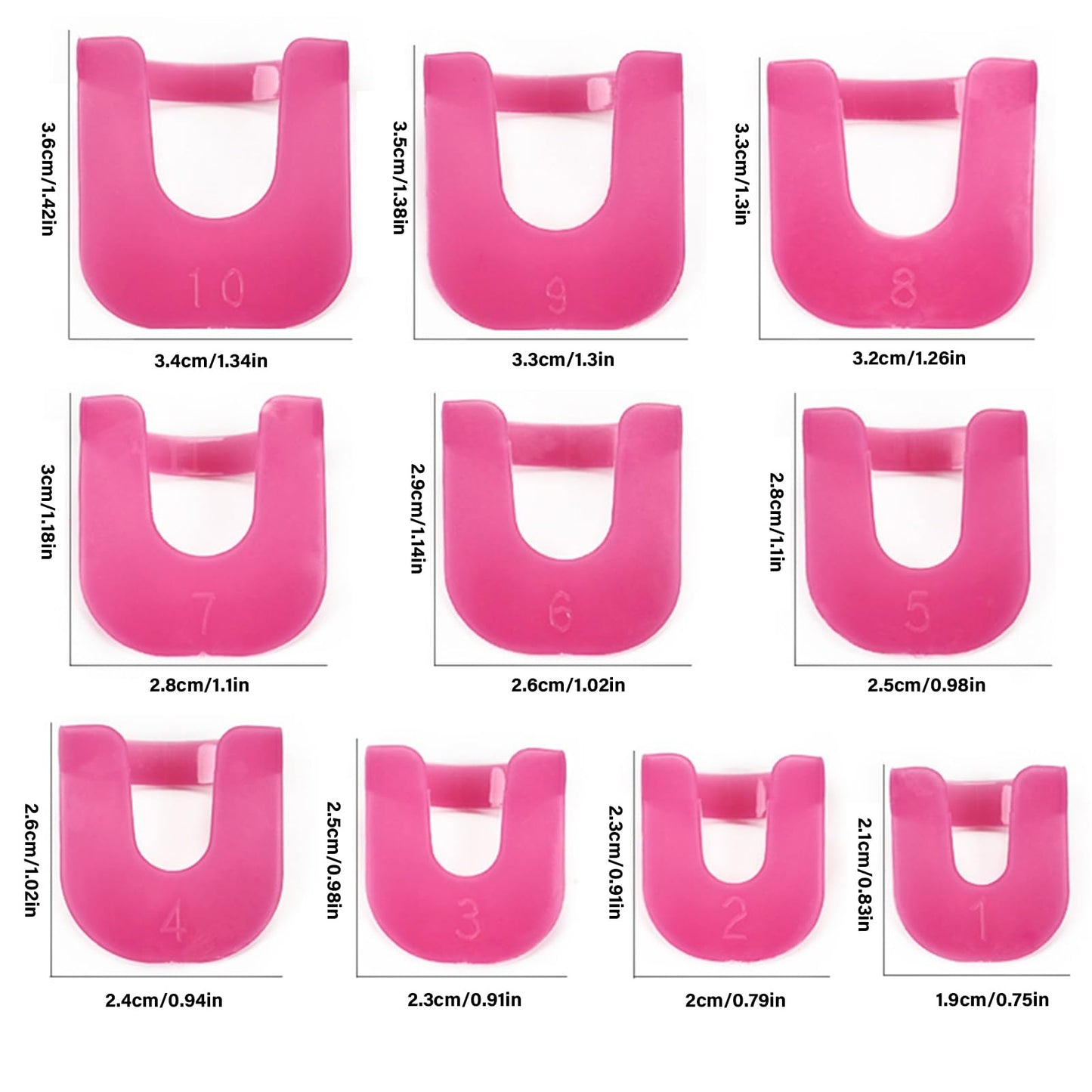 Vdaxvme skin cuticle shields protecting fingers from dark lacquer polish spills