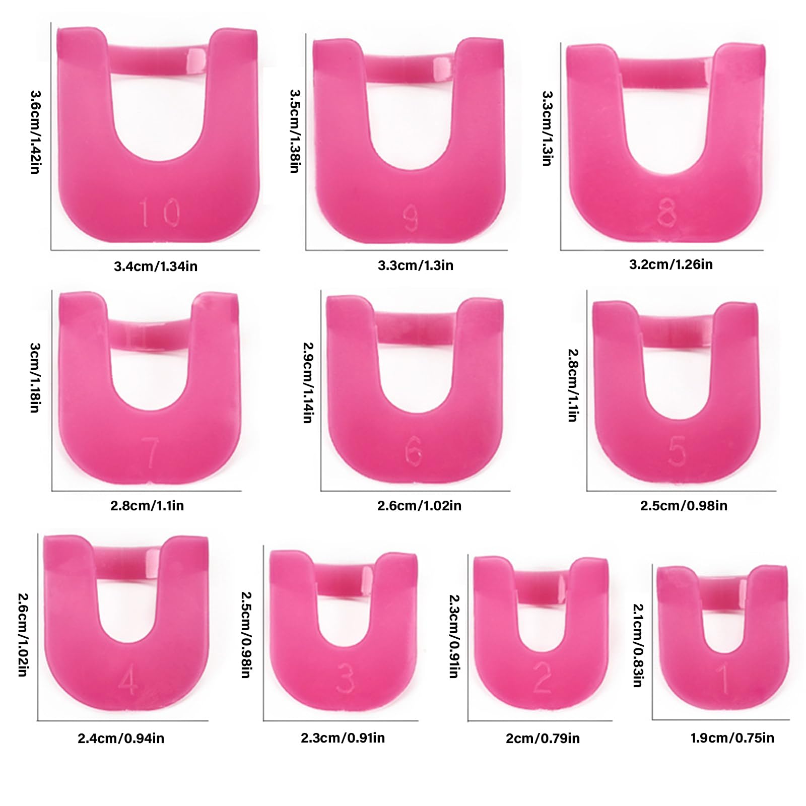 Vdaxvme skin cuticle shields protecting fingers from dark lacquer polish spills