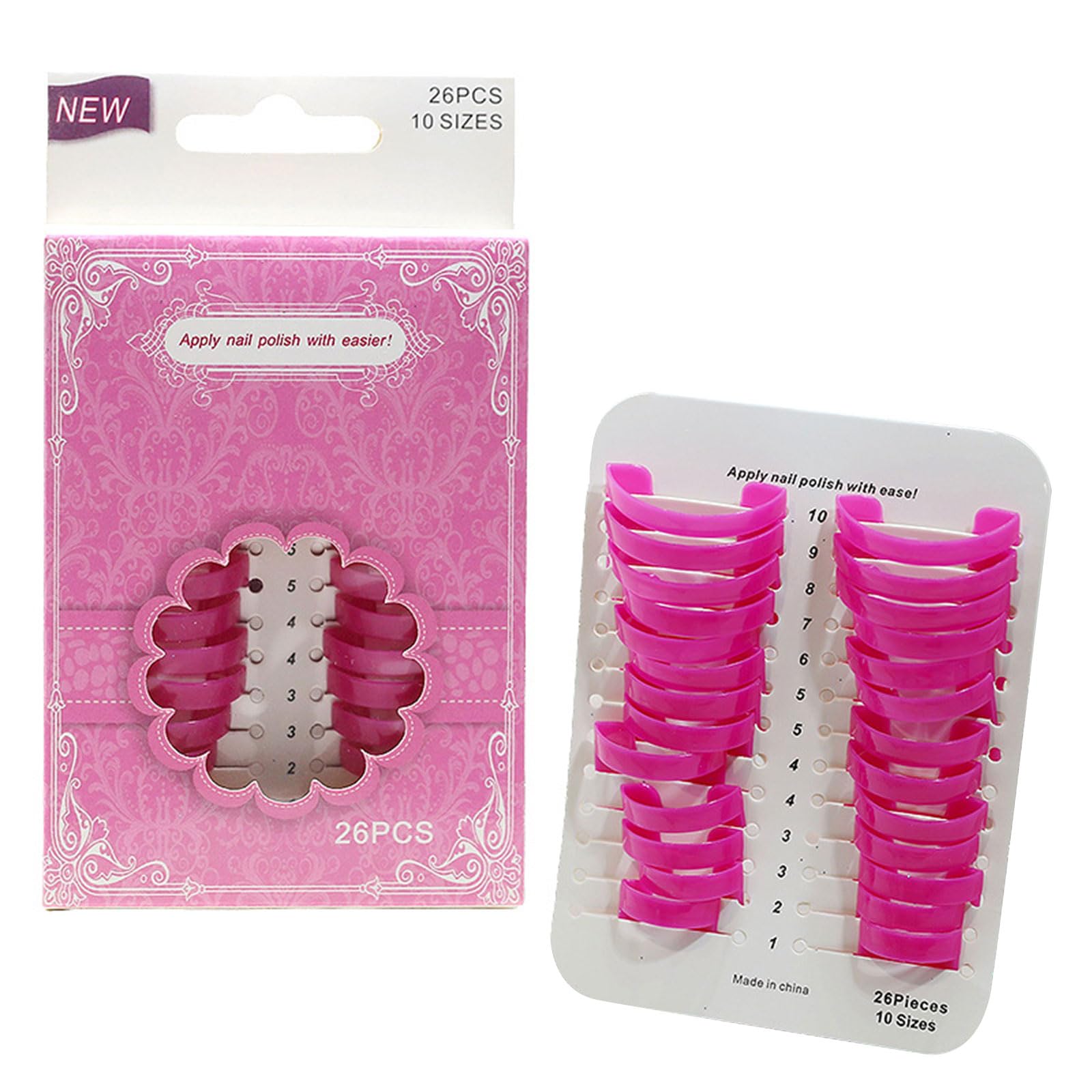 Premium imported USA beauty tool kit for spill proof nail lacquering