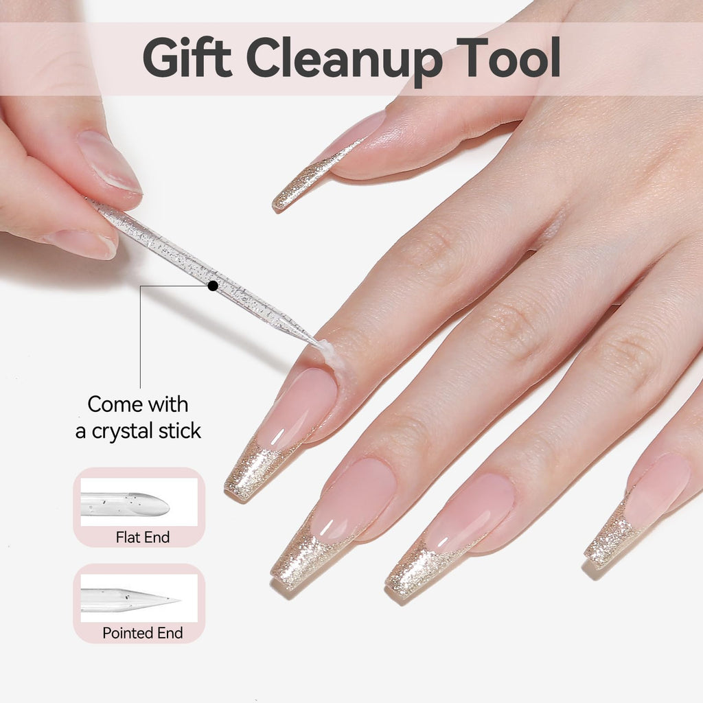 Using Born Pretty liquid latex for gradient nail art