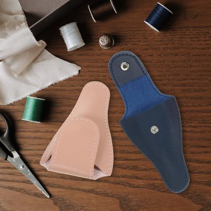 Angoily professional nail salon instrument holder highlighting the protective top flap closure.