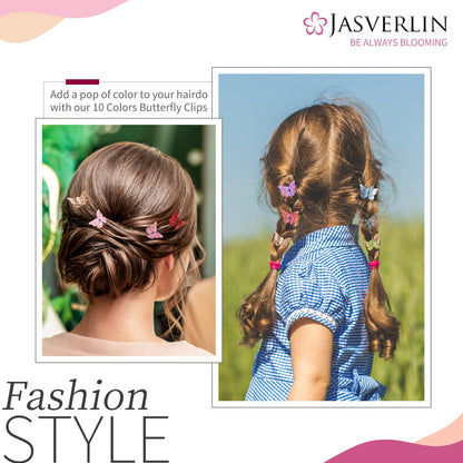 Close up of high quality plastic and metal spring mechanism on tiny hair clip