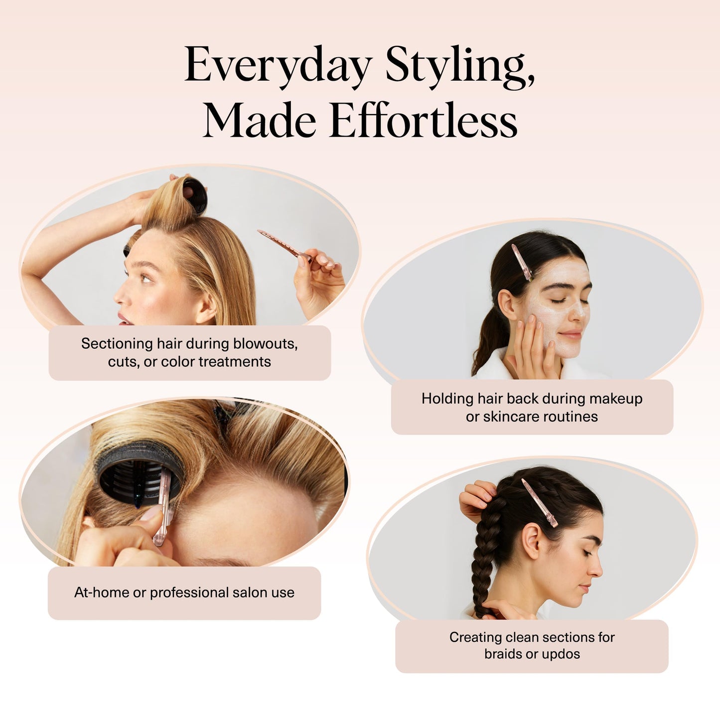 Authentic Kitsch brand hair styling accessories packaging for women gift ideas