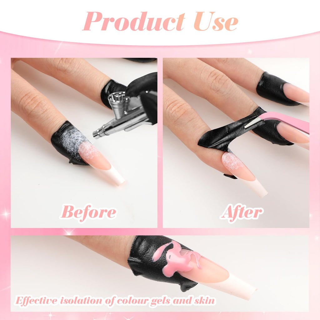 Yuxianlb nail polish guard packaging and contents overview