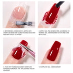 TWOING peel off nail tape bottle showing 15 milliliter size
