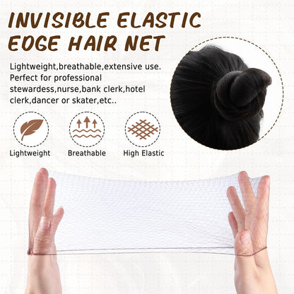 Zonon hair accessories set for ballet bun styling