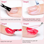 Drmode liquid latex used for nail stamping art
