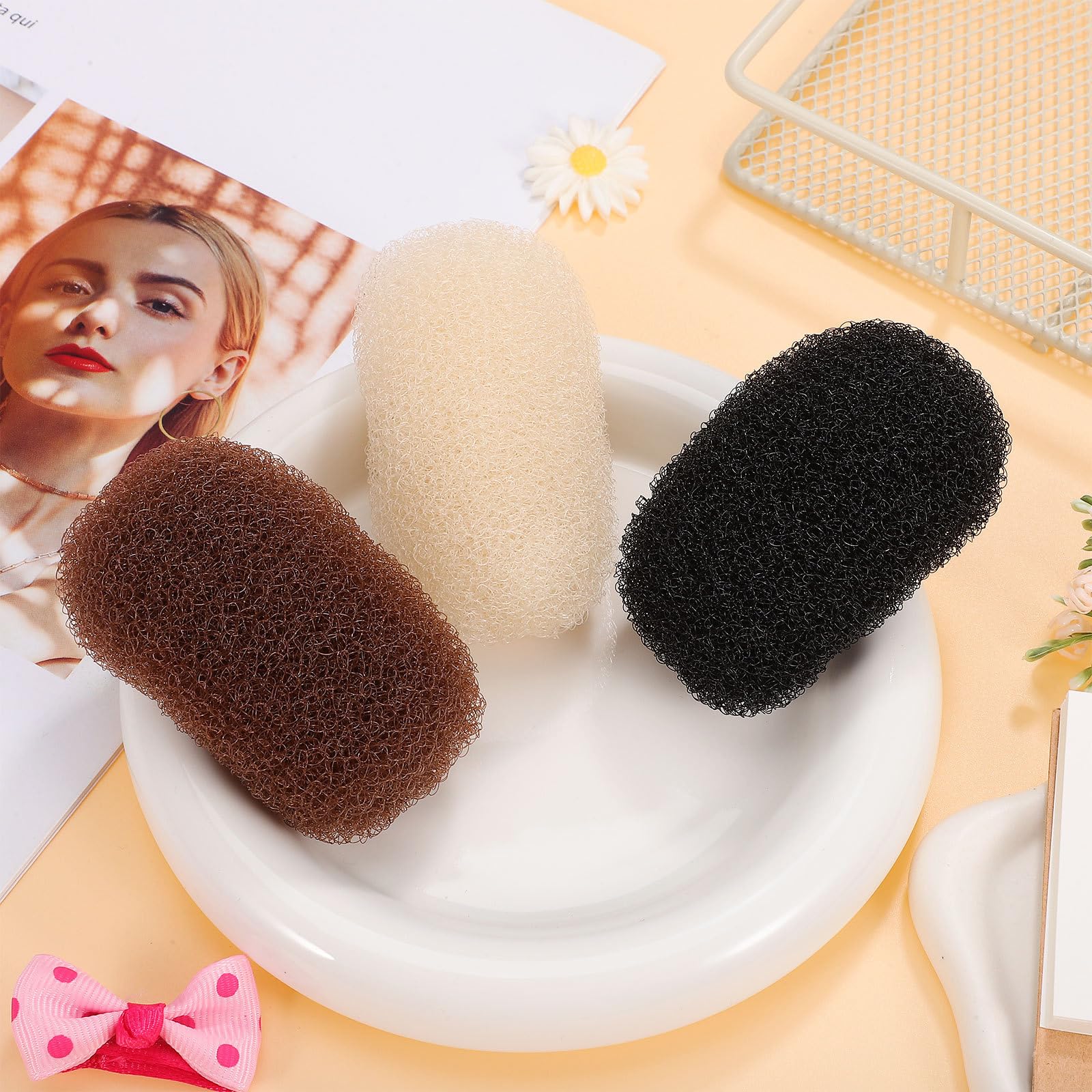 Beaupretty hair bump up tools for girls showcasing the black anti-slip styling foam.
