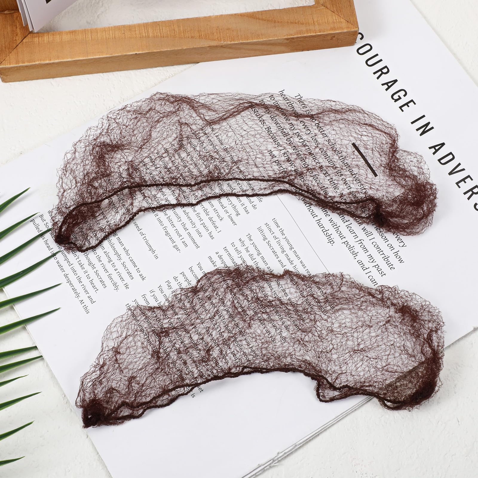 100 piece set of invisible hair nets for wigs