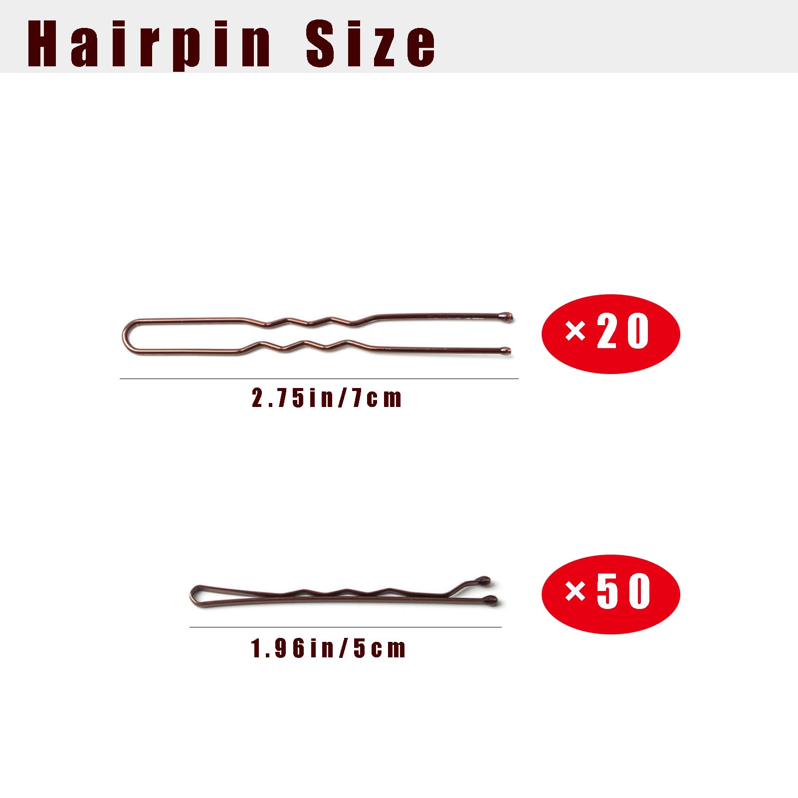 Close up of dark brown nylon hair volume filler for buns