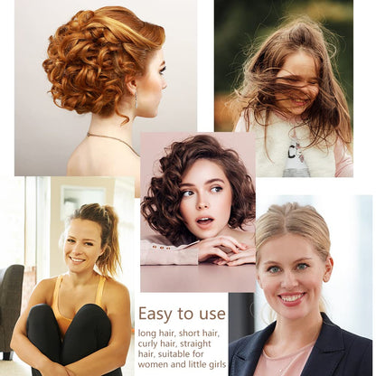 Side view illustration of the black sponge crown base cushions for invisible hair volumizing