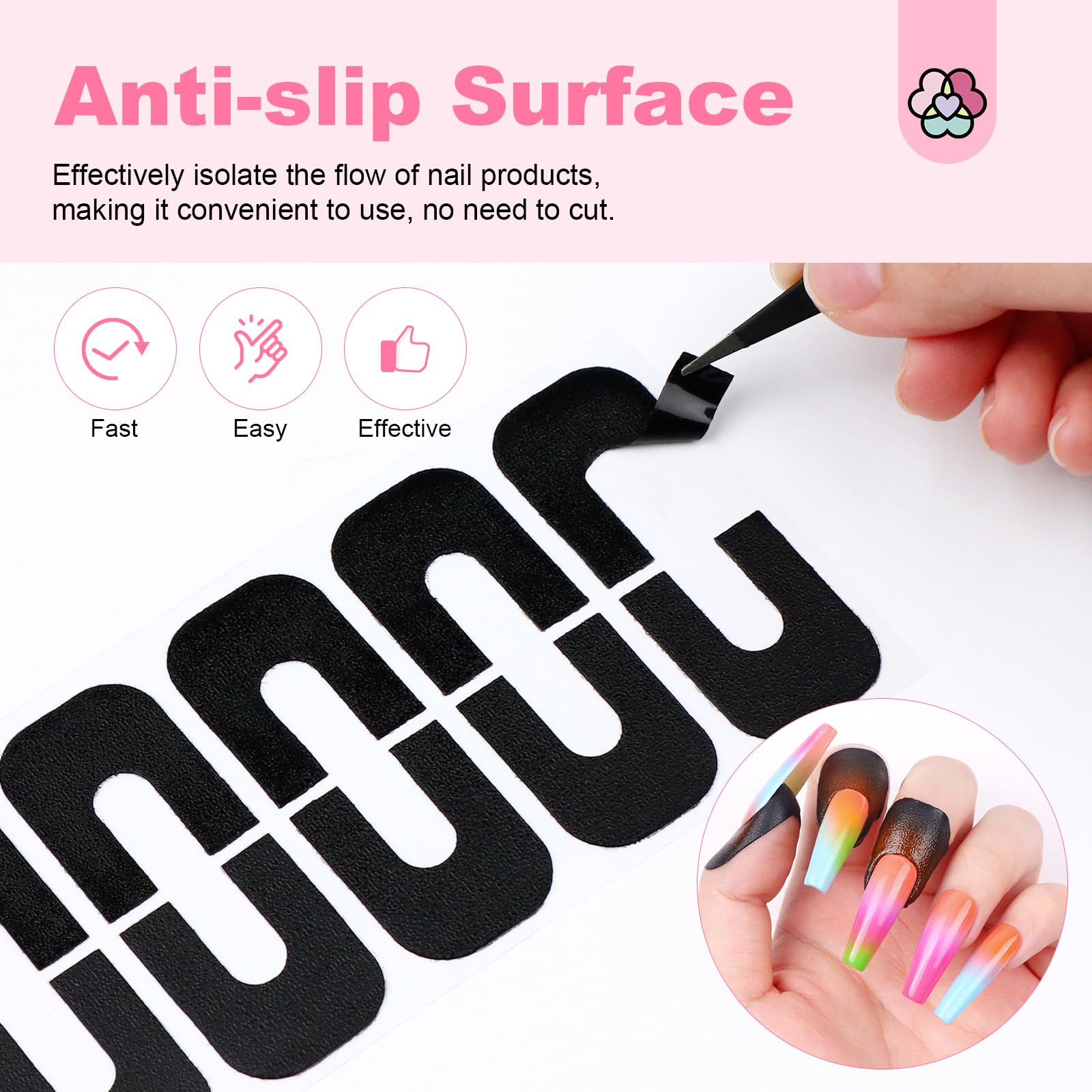 Tools included in Saviland nail polish protector set