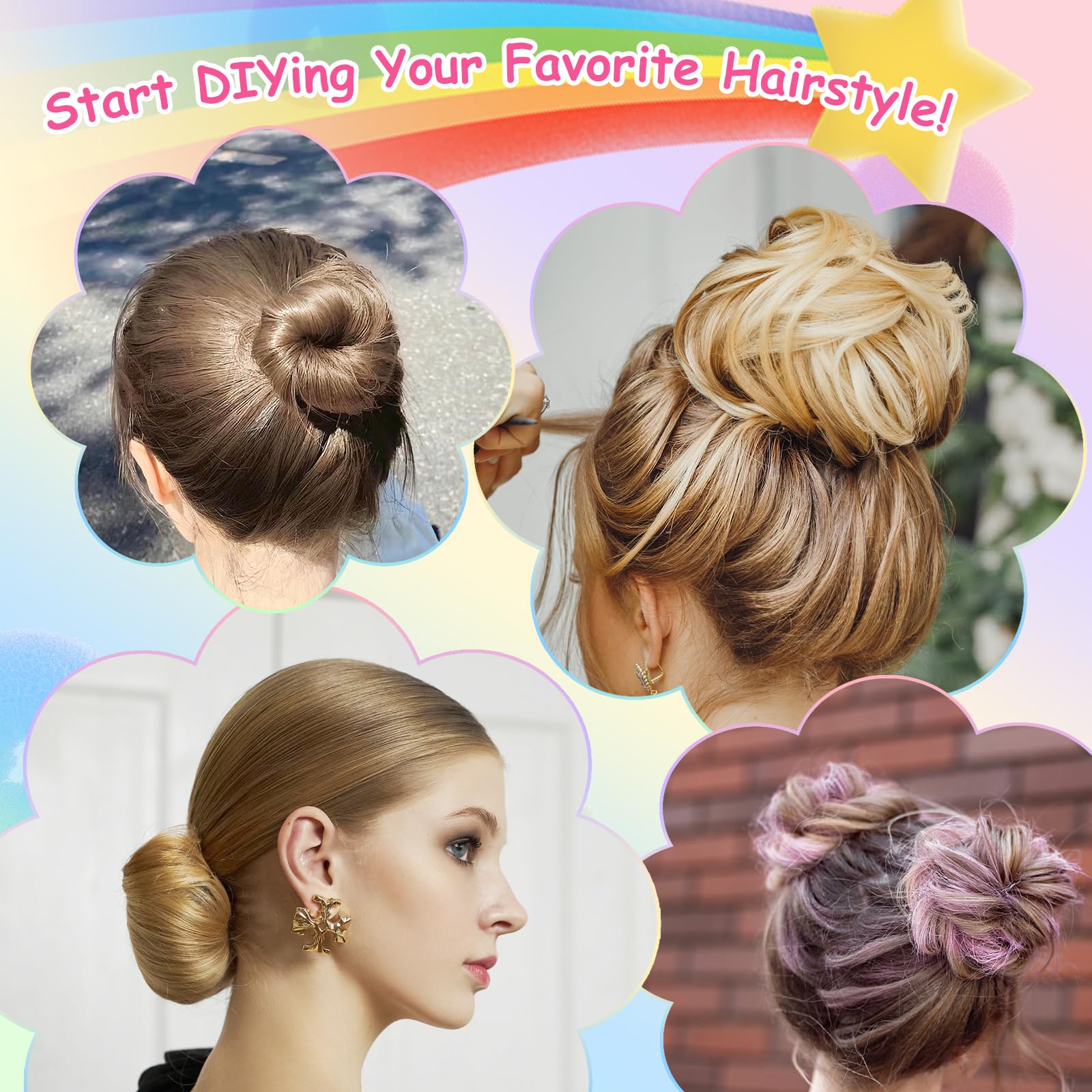 Nereids Net hair styling accessory set for thin hair