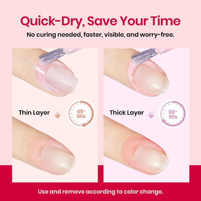 Beetles 15ml liquid latex nail tape packaging with included care stick