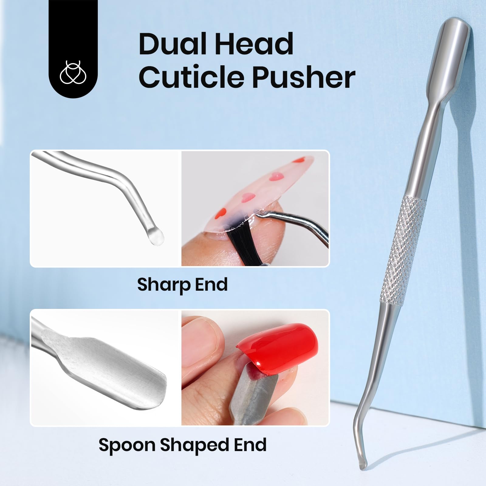 How to use Beetles press on nail remover step by step demonstration