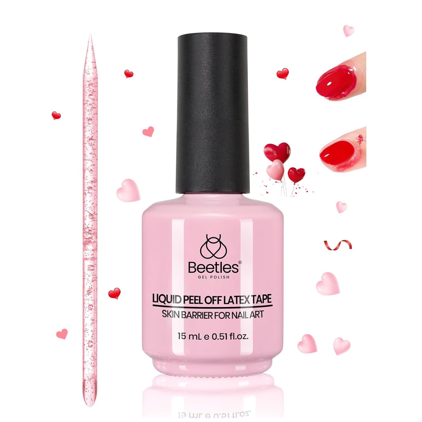 Authentic USA imported Beetles Gel Polish liquid latex for Indian nail salons