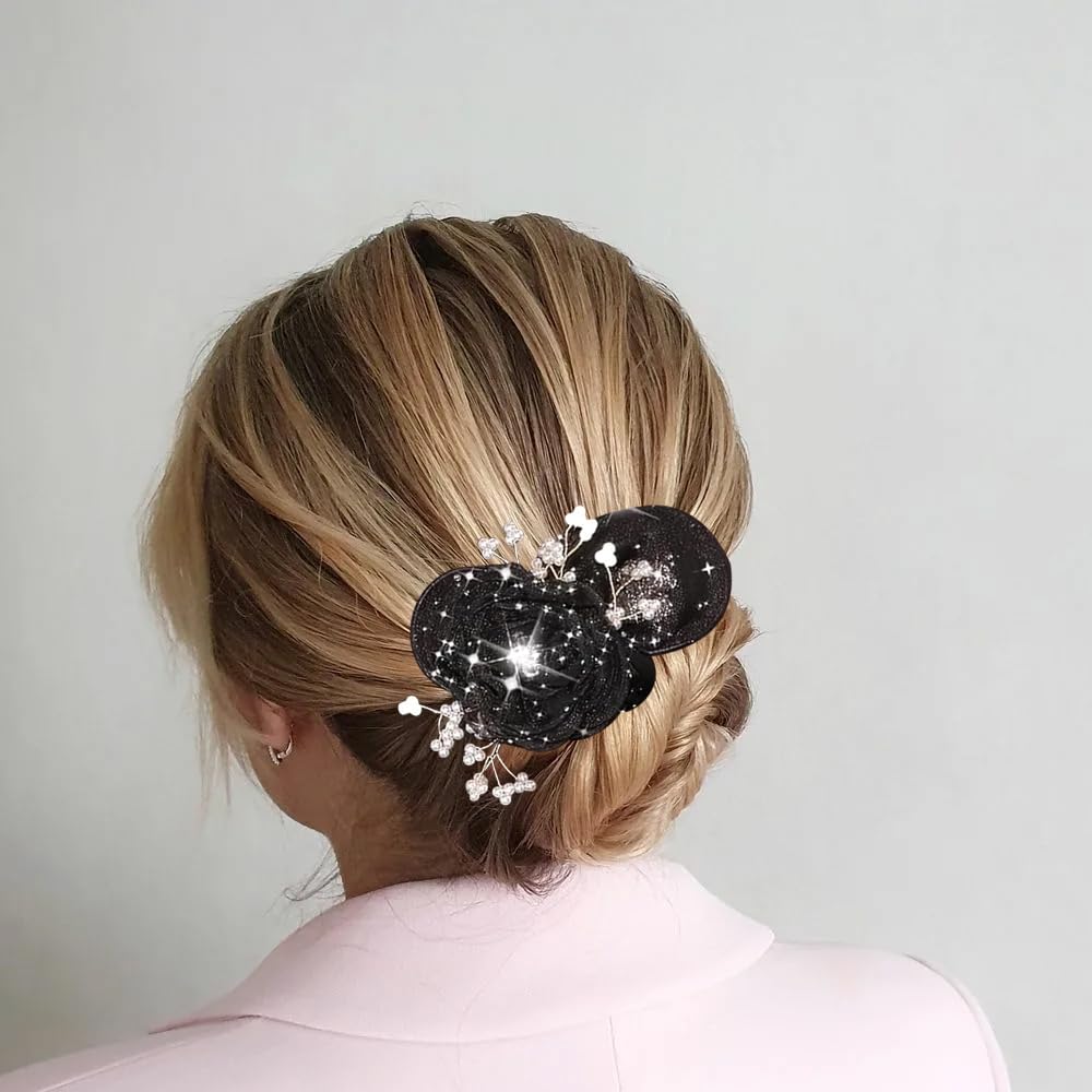 Flexible hair twister fabric roll for quick donut bun styling