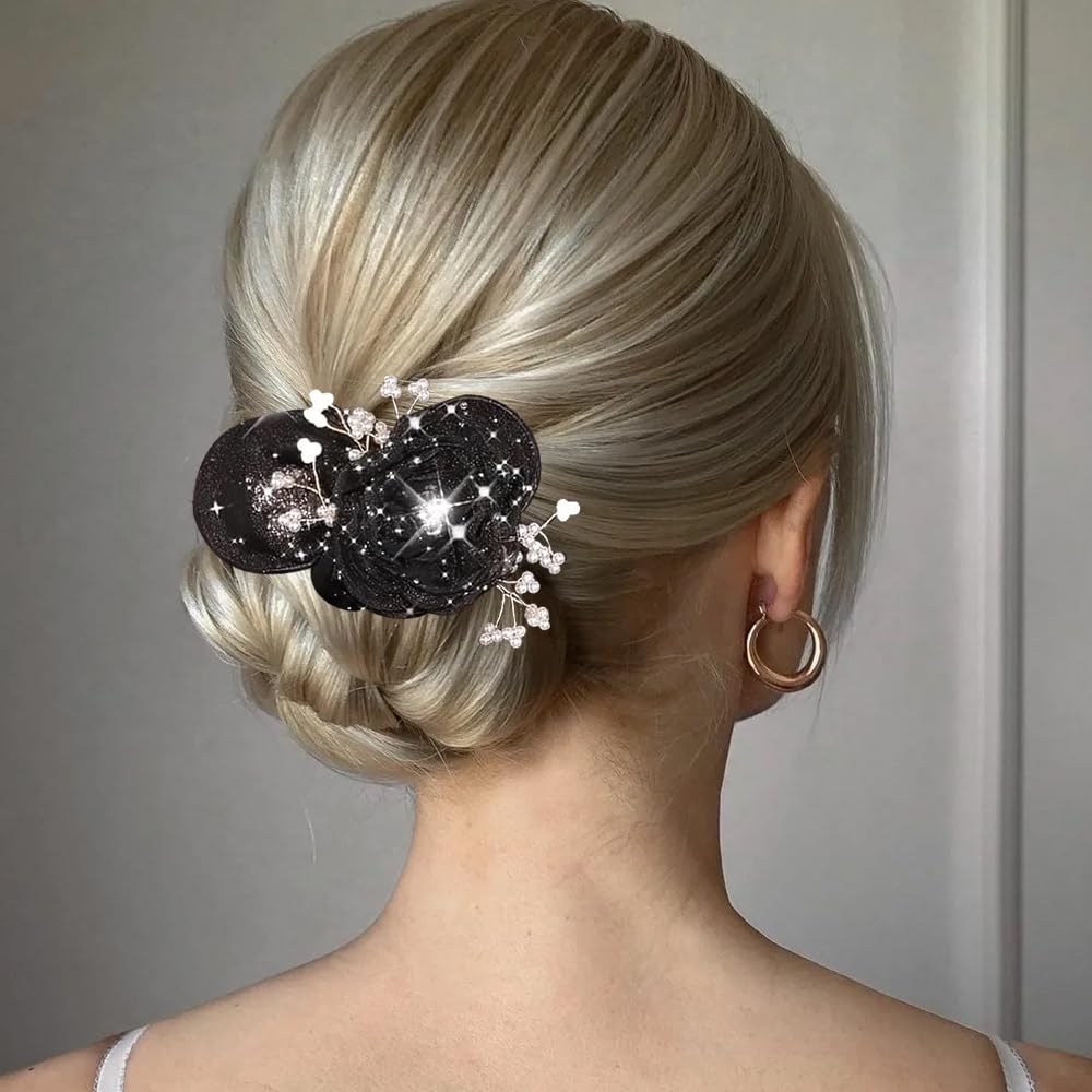 French hair bun maker tool showing internal wire bending mechanism
