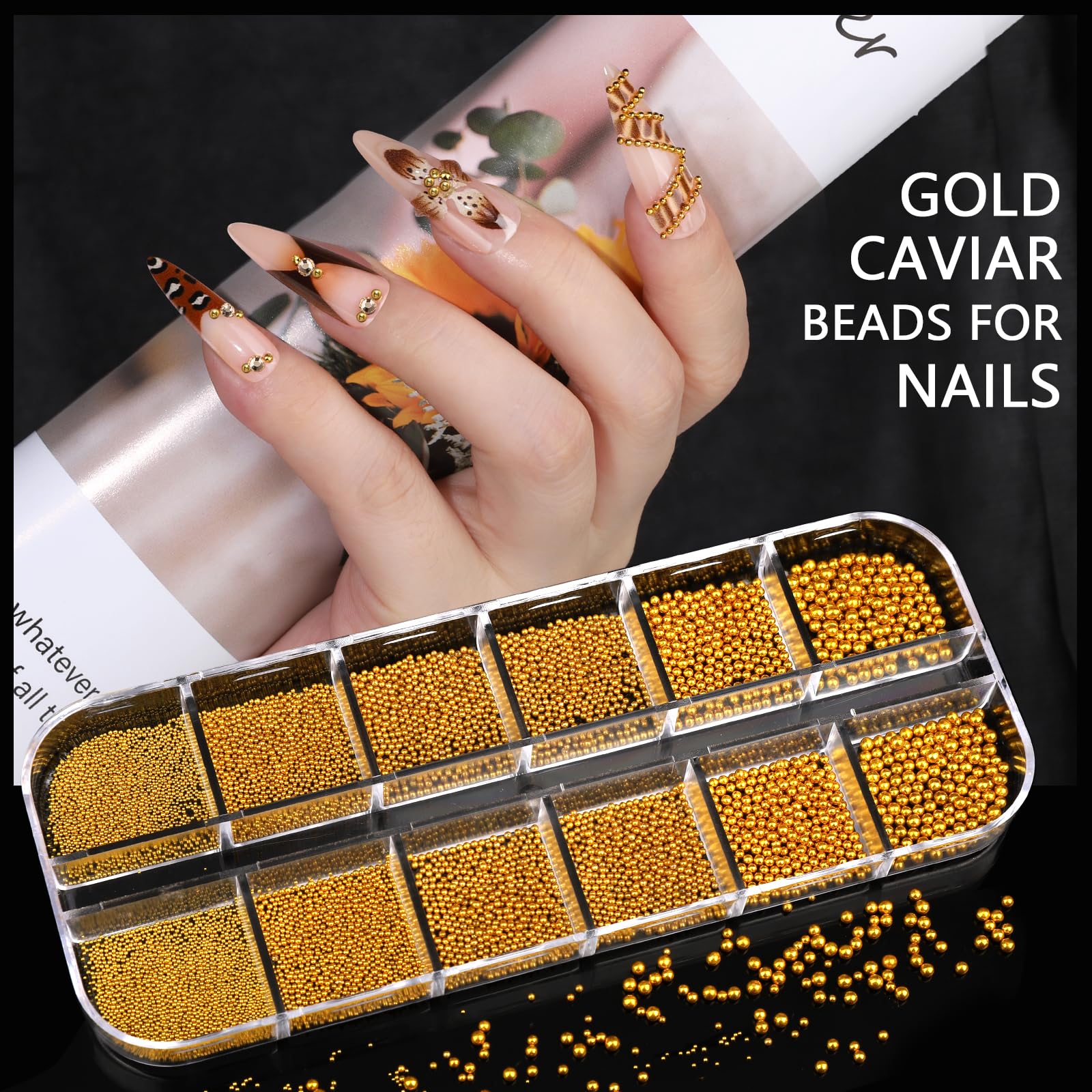 Professional tweezers and wax pickup tool for nail decoration