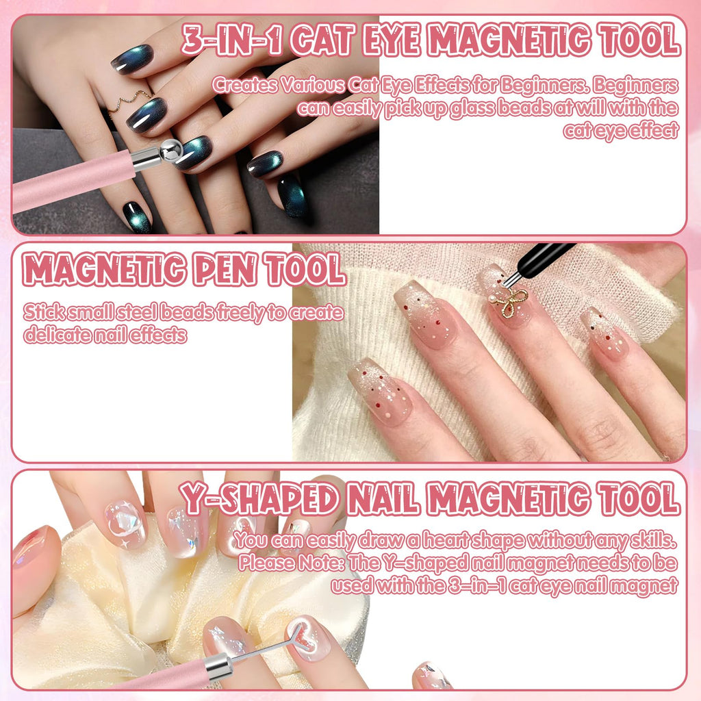 Bluedeal 4-piece nail kit components laid out