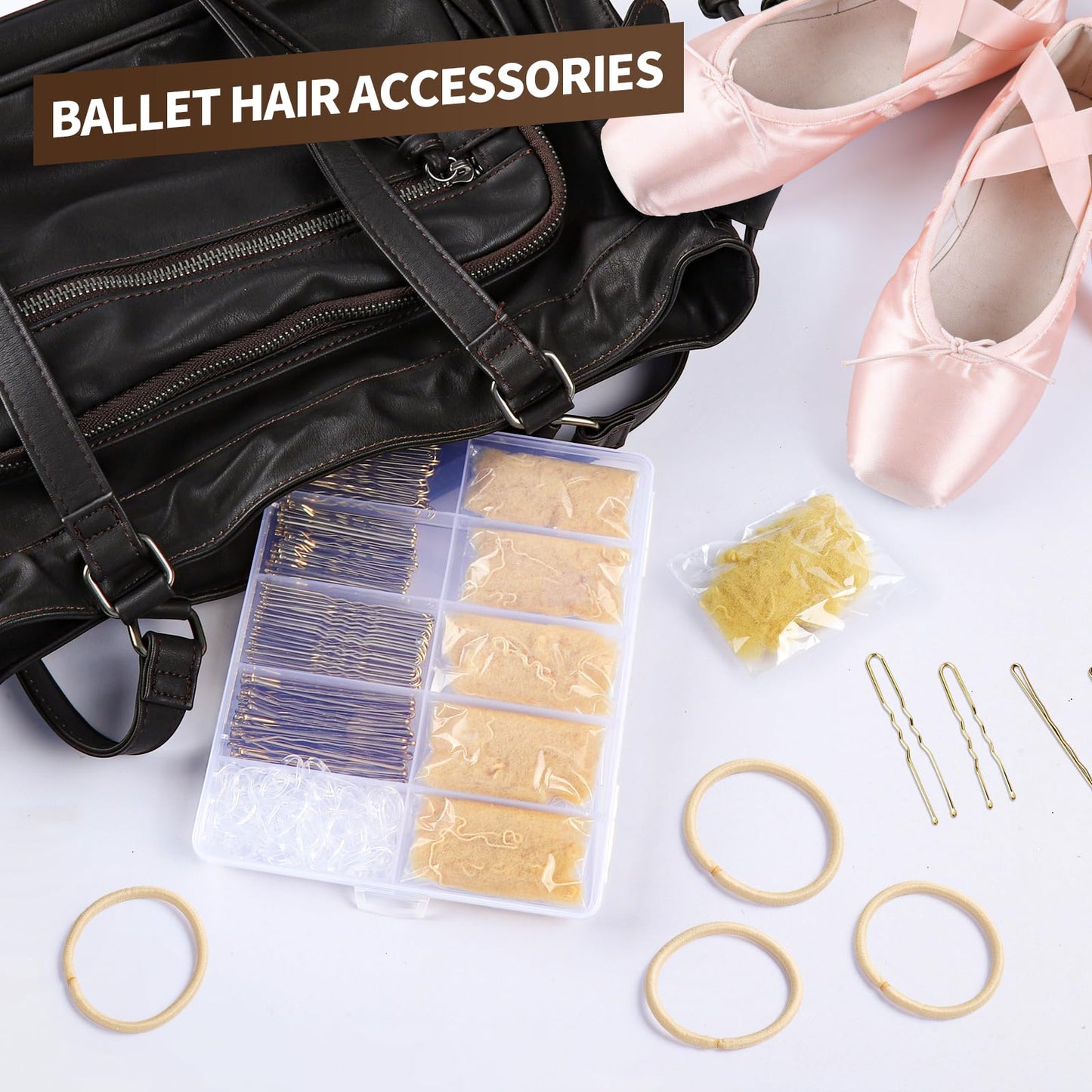 Full set of Ygdz professional ballet hair styling tools