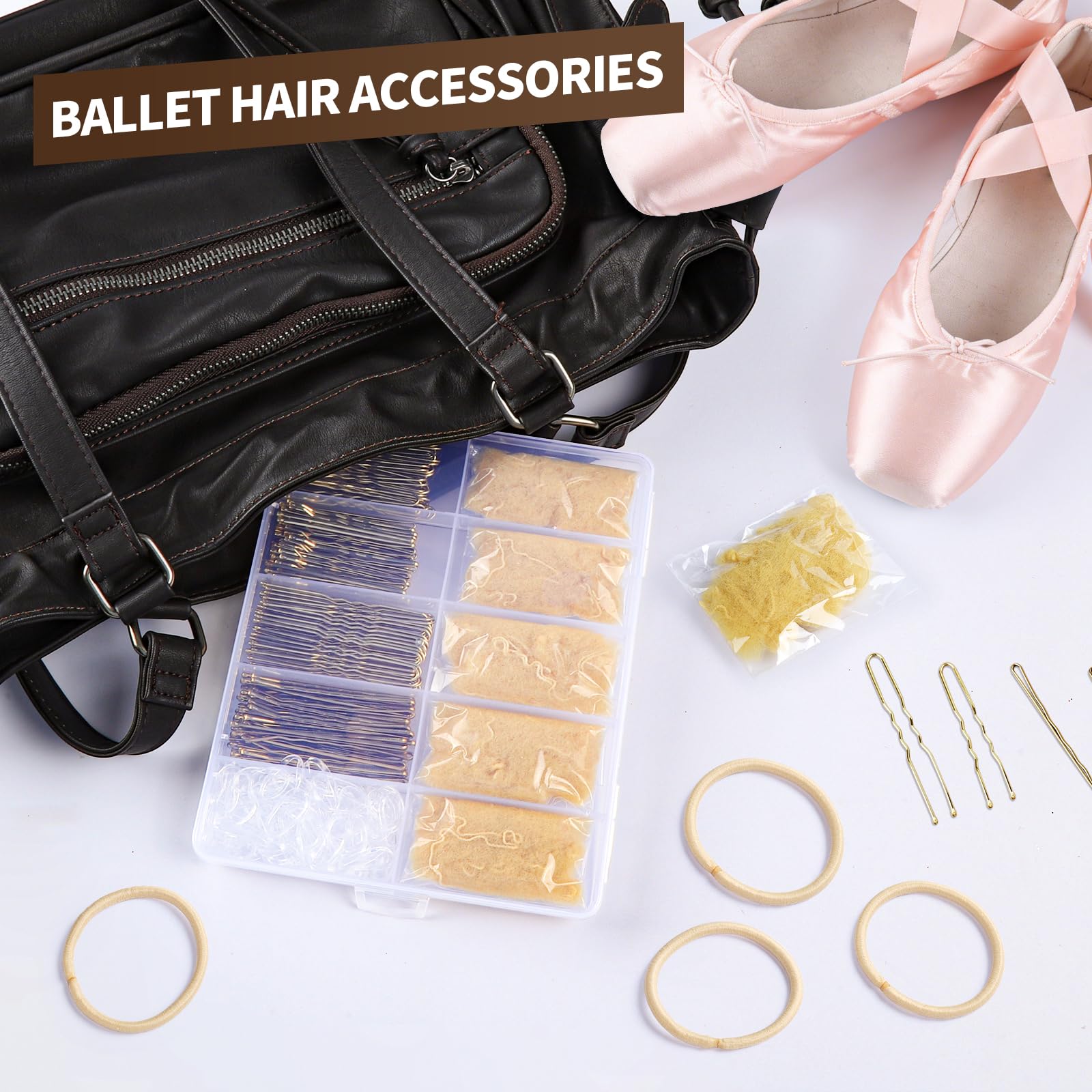 Full set of Ygdz professional ballet hair styling tools