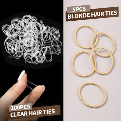 High quality nylon hair nets for secure bun styling