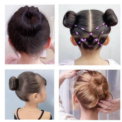 Squligt hair bun accessory kit for girls