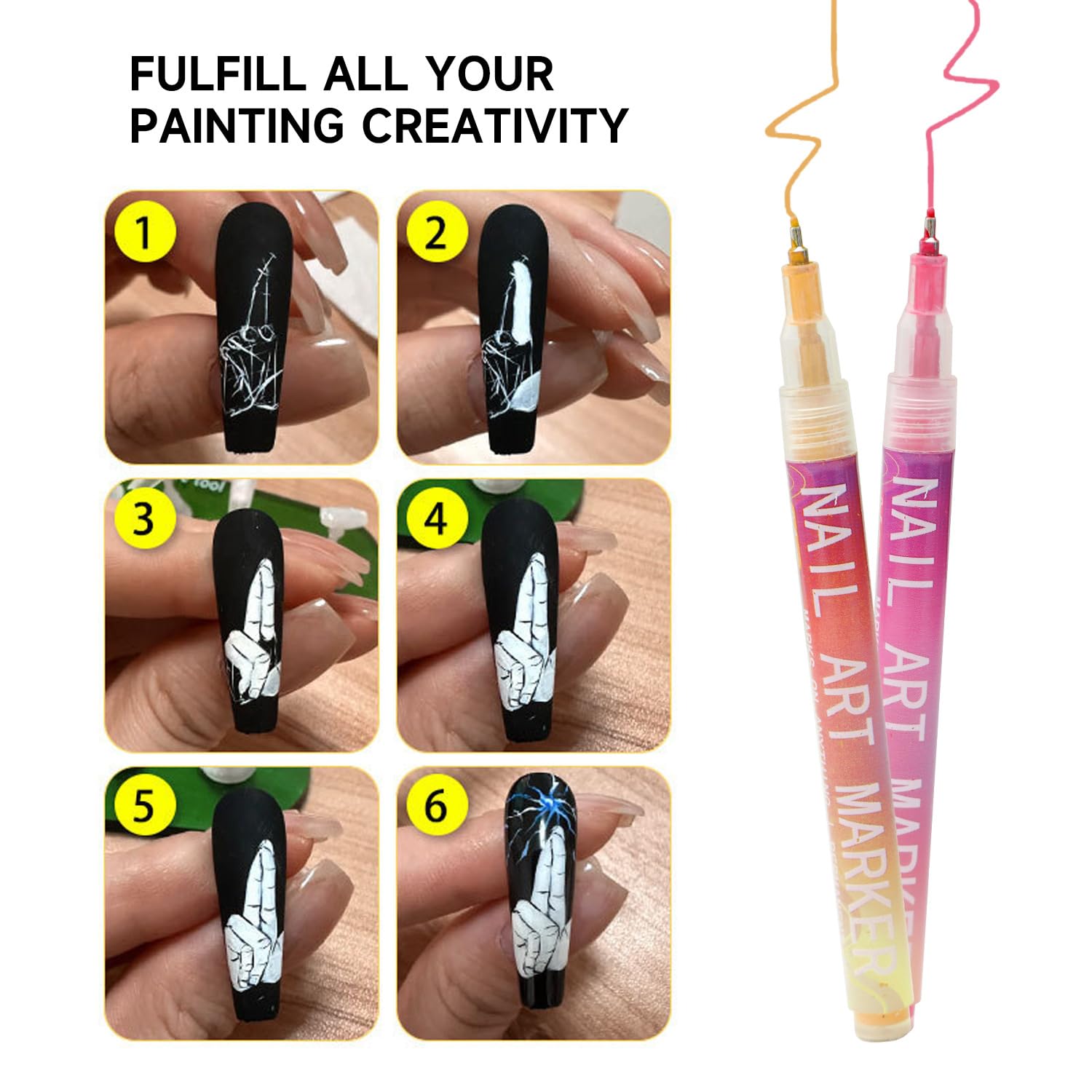 Rudra Retails authentic nail art tools kit