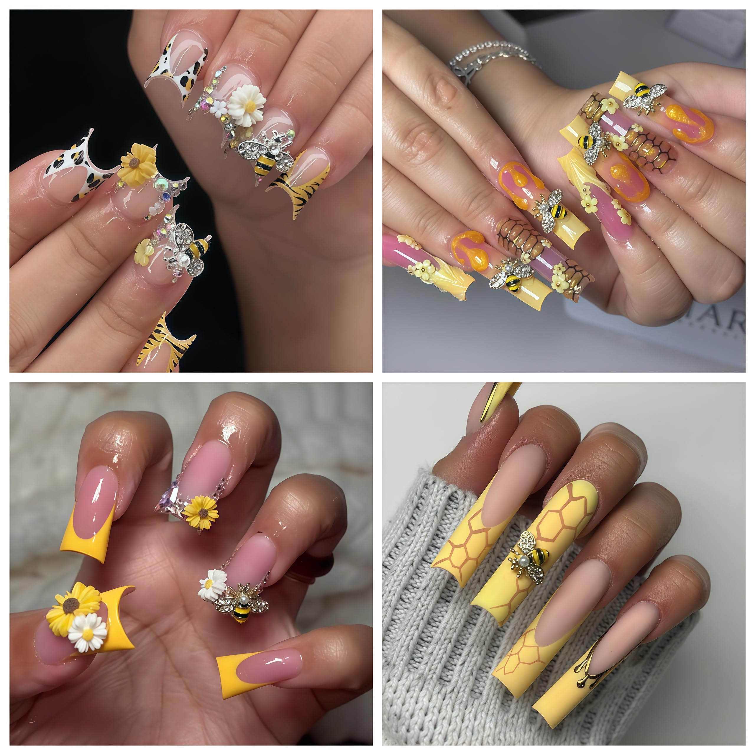 BHCCXZ nail charms set for Y2k aesthetic nail art