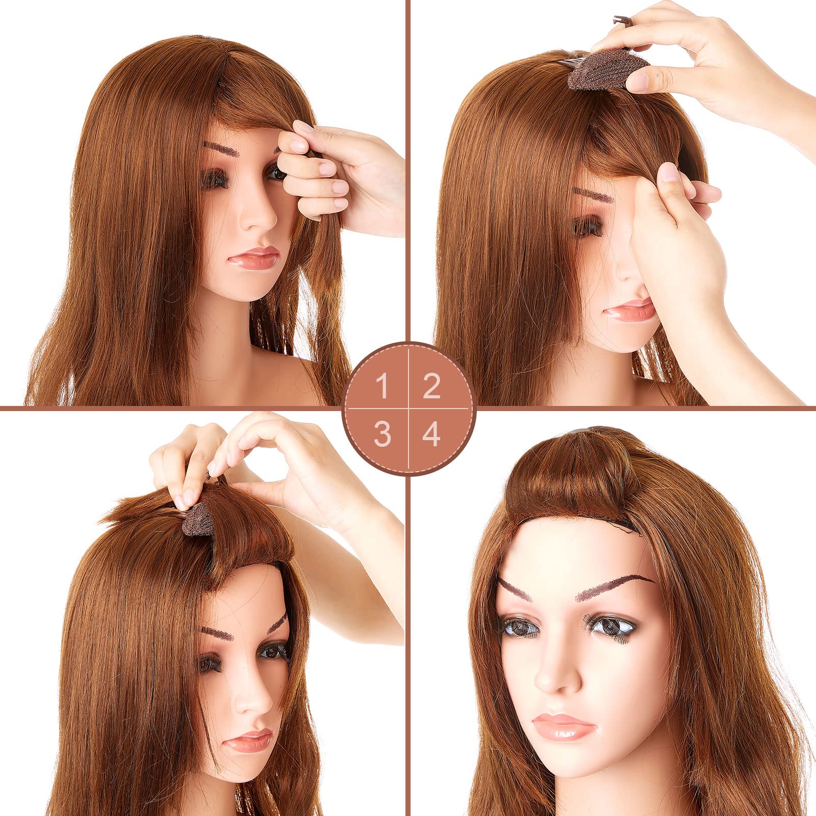 Waydress front hair base comb bun bump up tool pack