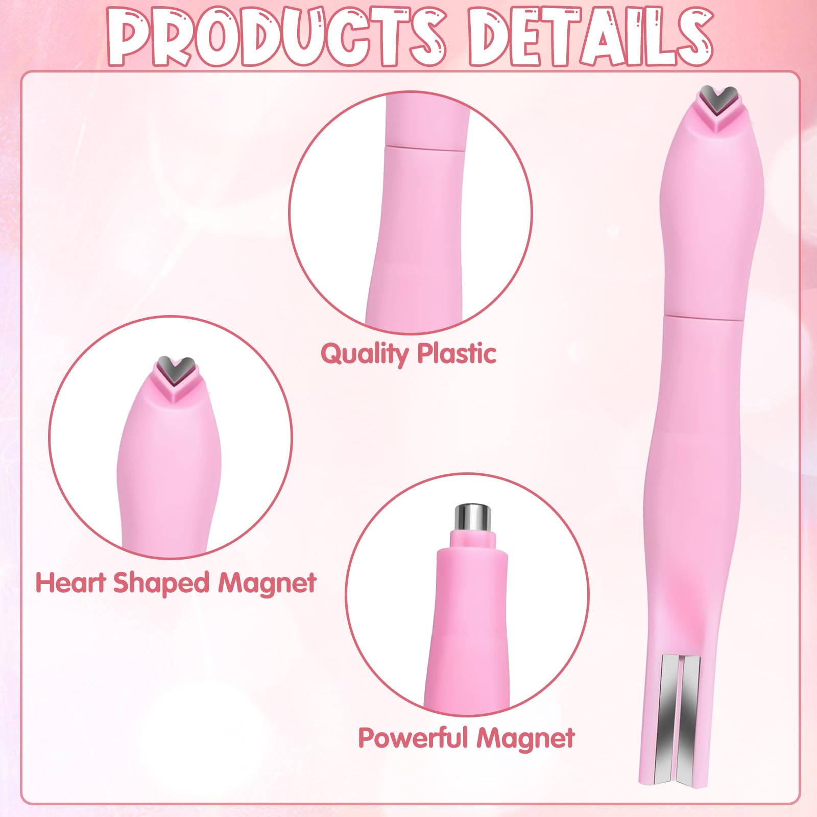Two piece cat eye magnet kit for professional nail art