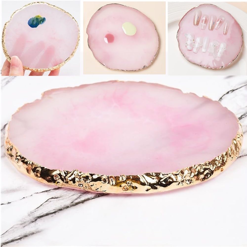 Professional nail technician using sponge tool for ombre effect
