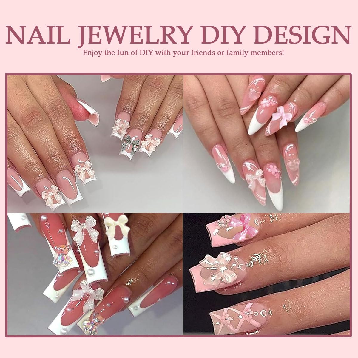 Nail art pickup tweezers and wax pencil tool set