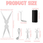 Cyuxing cat eye nail magnet tools showing cylinder and French scissor plates