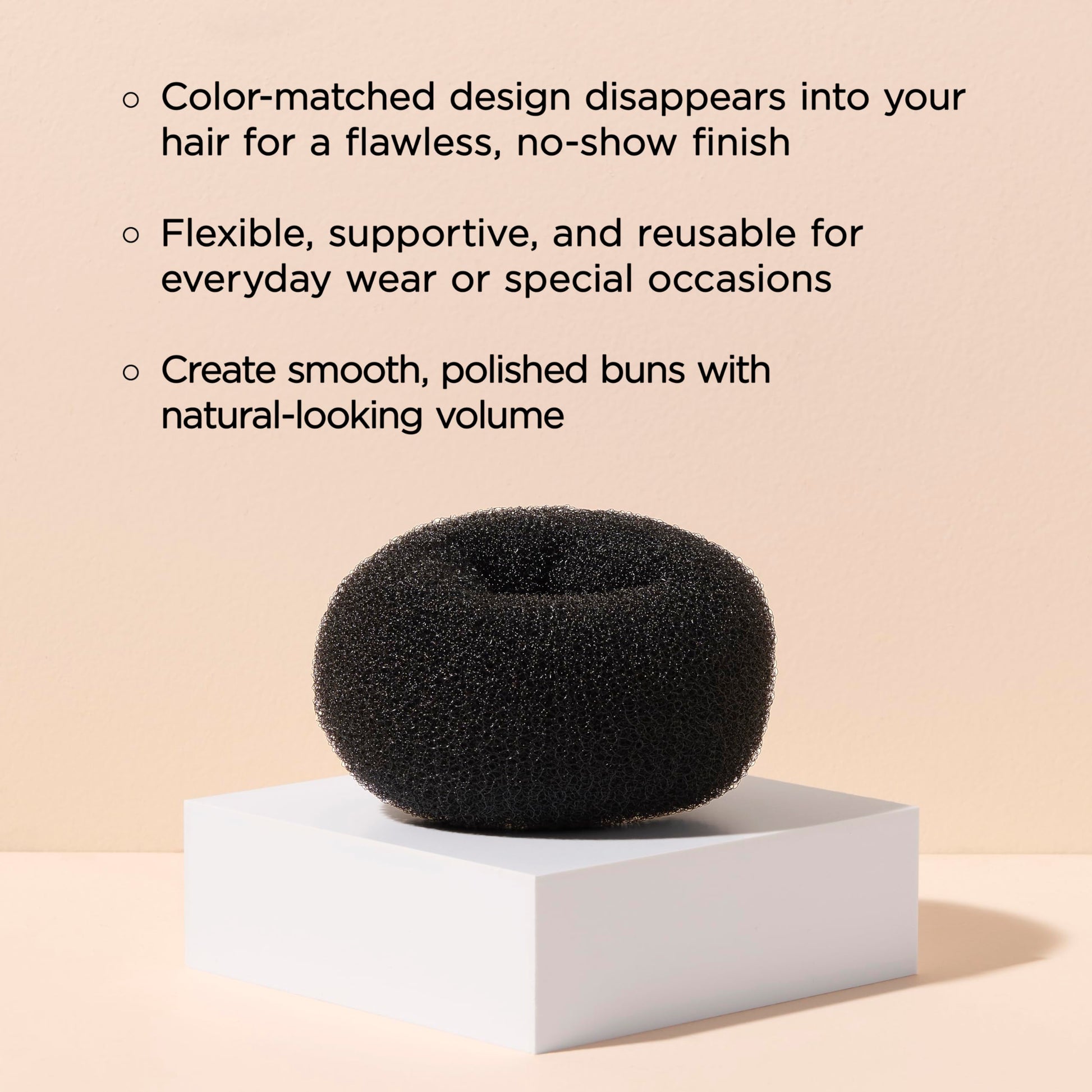 Lightweight flexible hair accessory by Diane for volume updos
