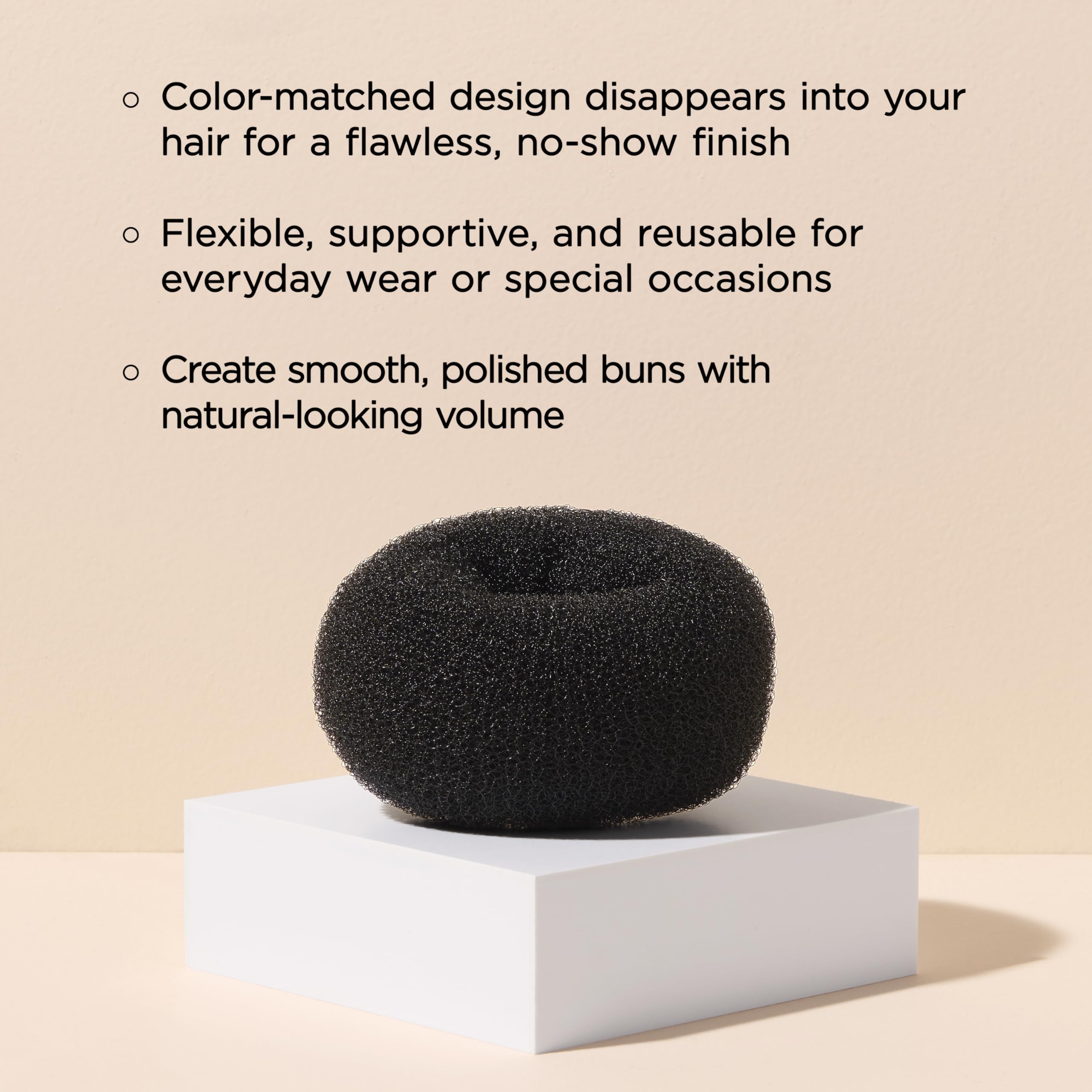 Lightweight flexible hair accessory by Diane for volume updos