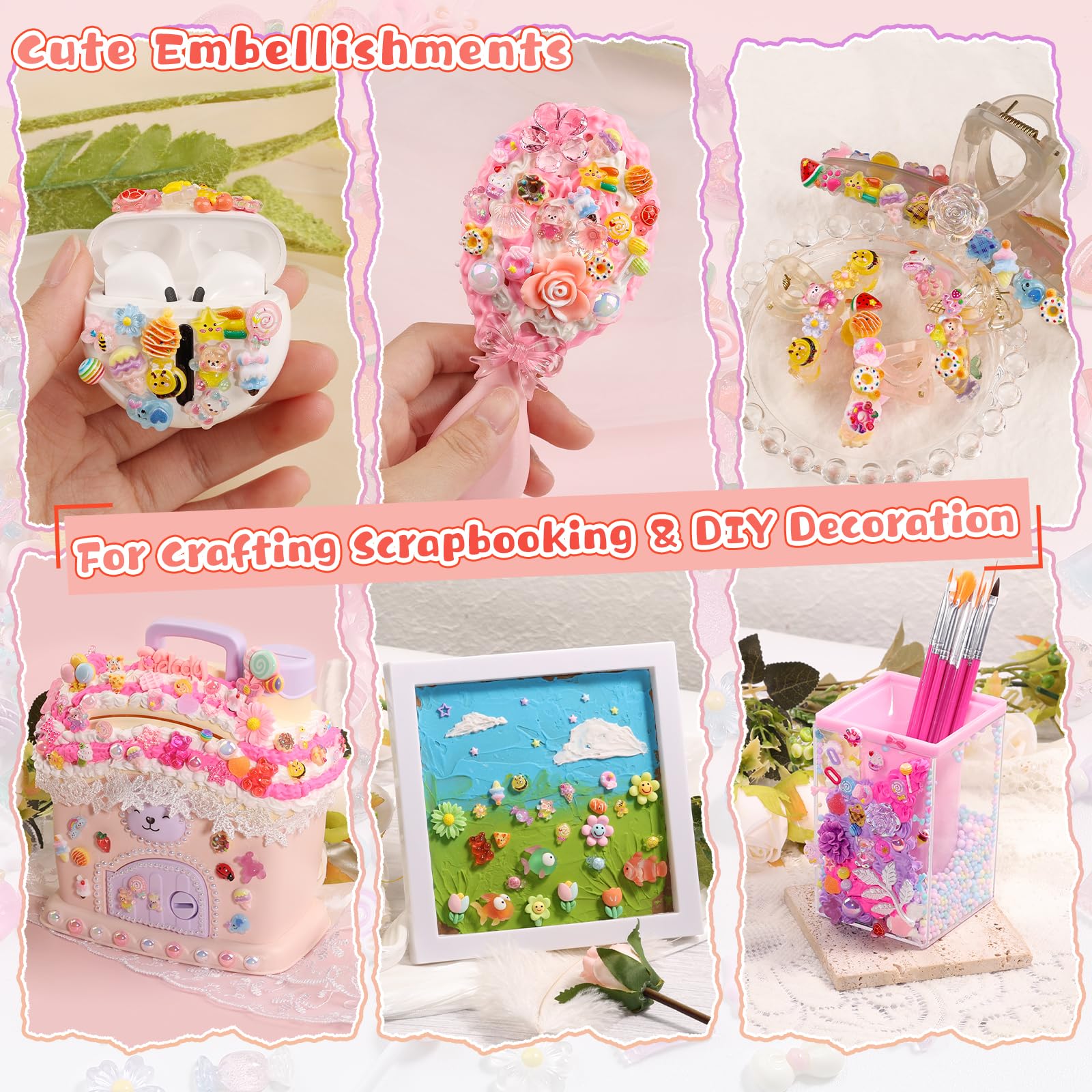 Kikonoke nail charm kit for DIY craft and nail design