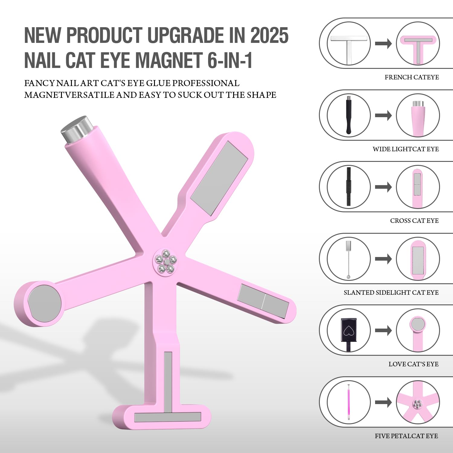 Wegodal magnetic nail design tools for professional salons