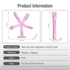 Packaging and components of the Vayve Wegodal 9 in 1 gel nail polish magnet toolkit.