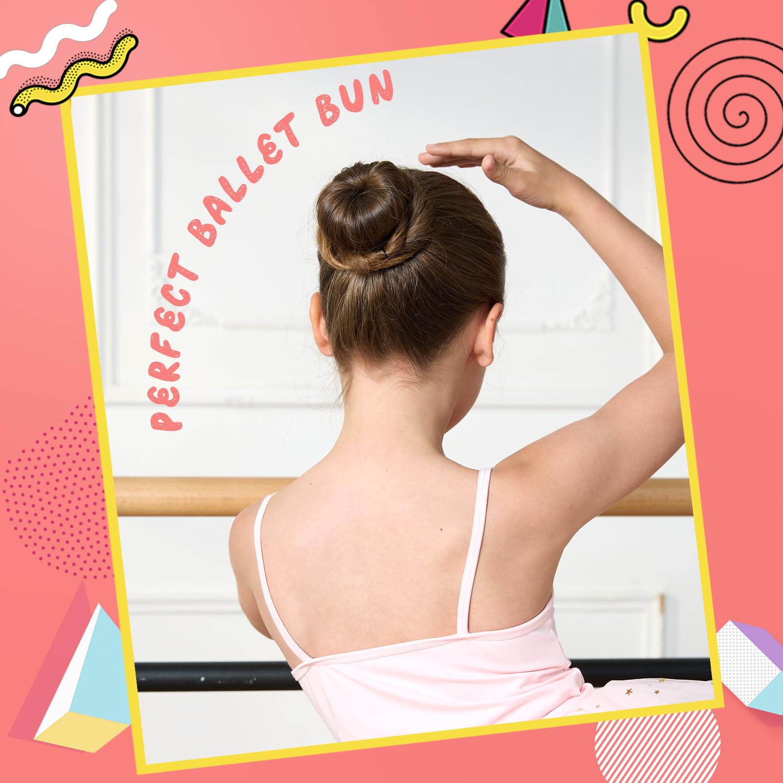 Ten U-shaped bobby pins for secure hair styling