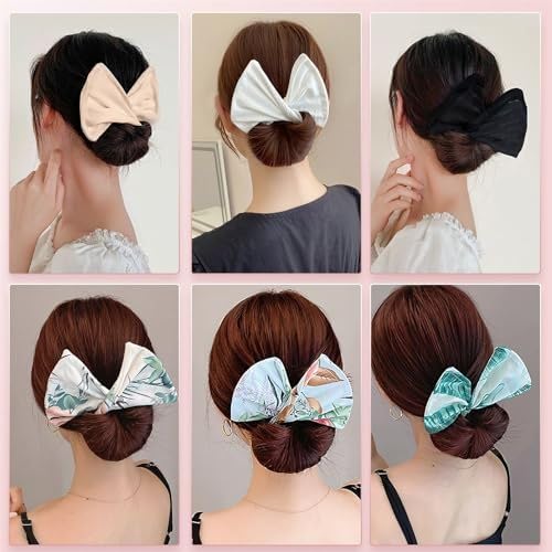 Heatless bun maker for women and girls