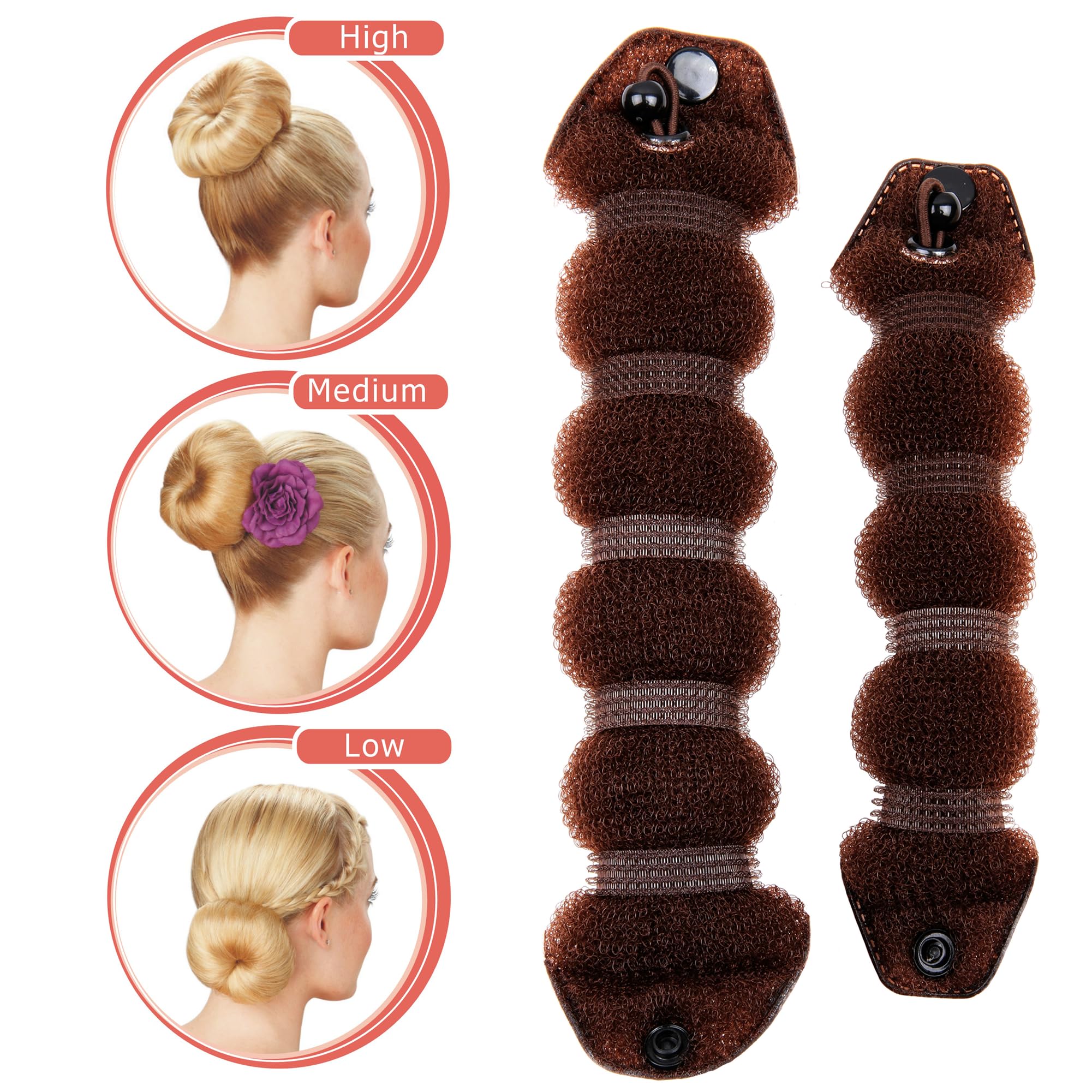GoldRose twist ring hair former clip highlighting the flexible wrap design.