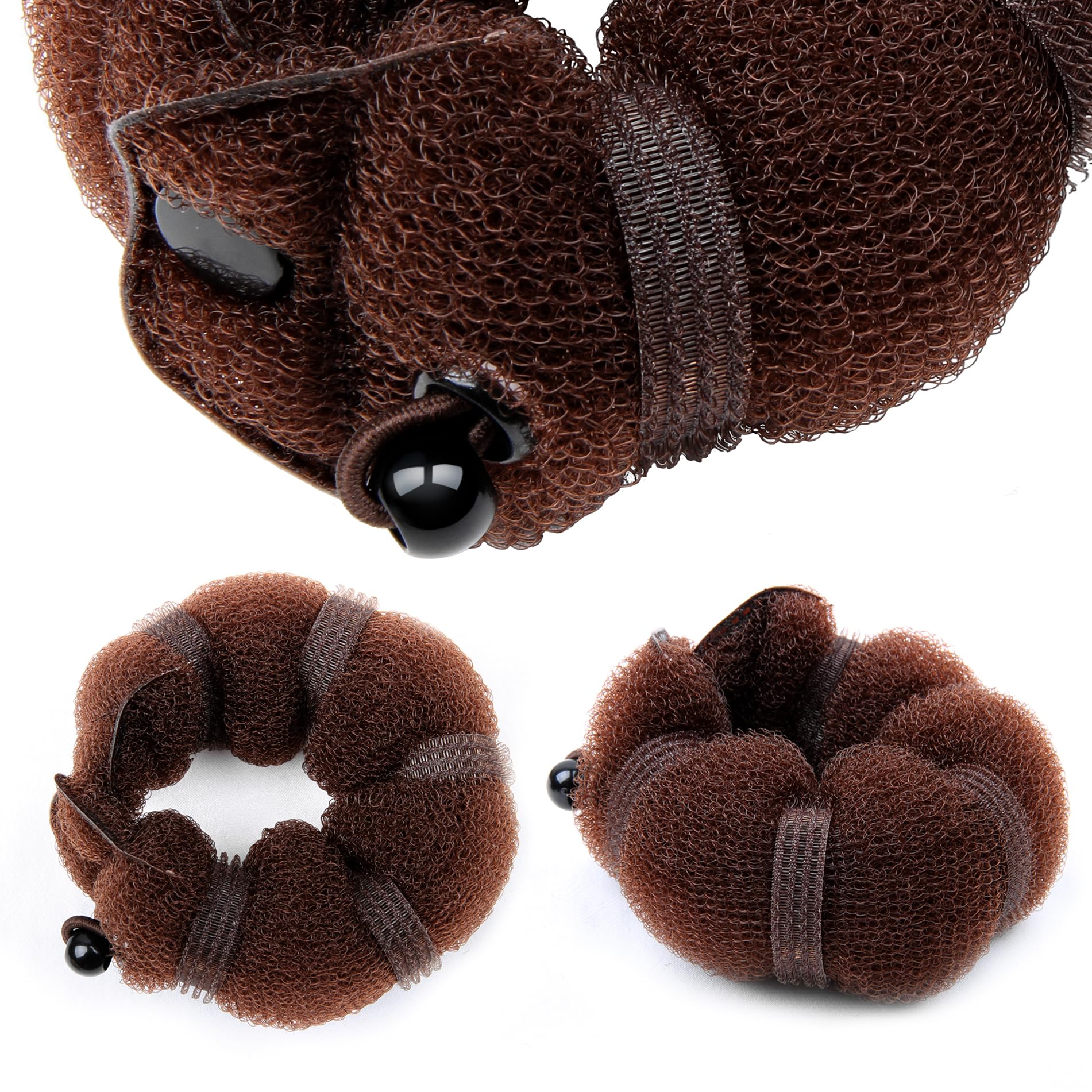 GoldRose magic hair curler accessory showing the integrated central cord for tight hold.