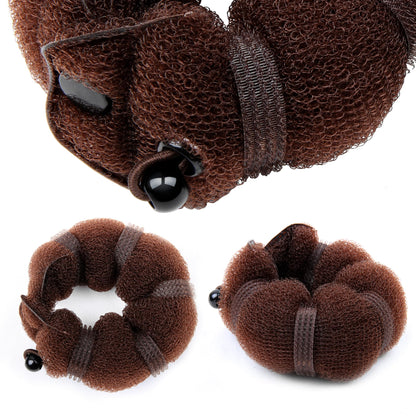 GoldRose magic hair curler accessory showing the integrated central cord for tight hold.
